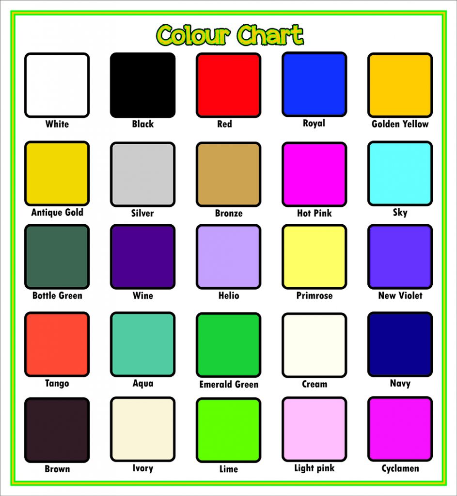 ribbonsinc-colourchart